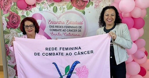 AMUCC no Encontro Estadual das Redes Femininas de Combate ao Câncer de SC