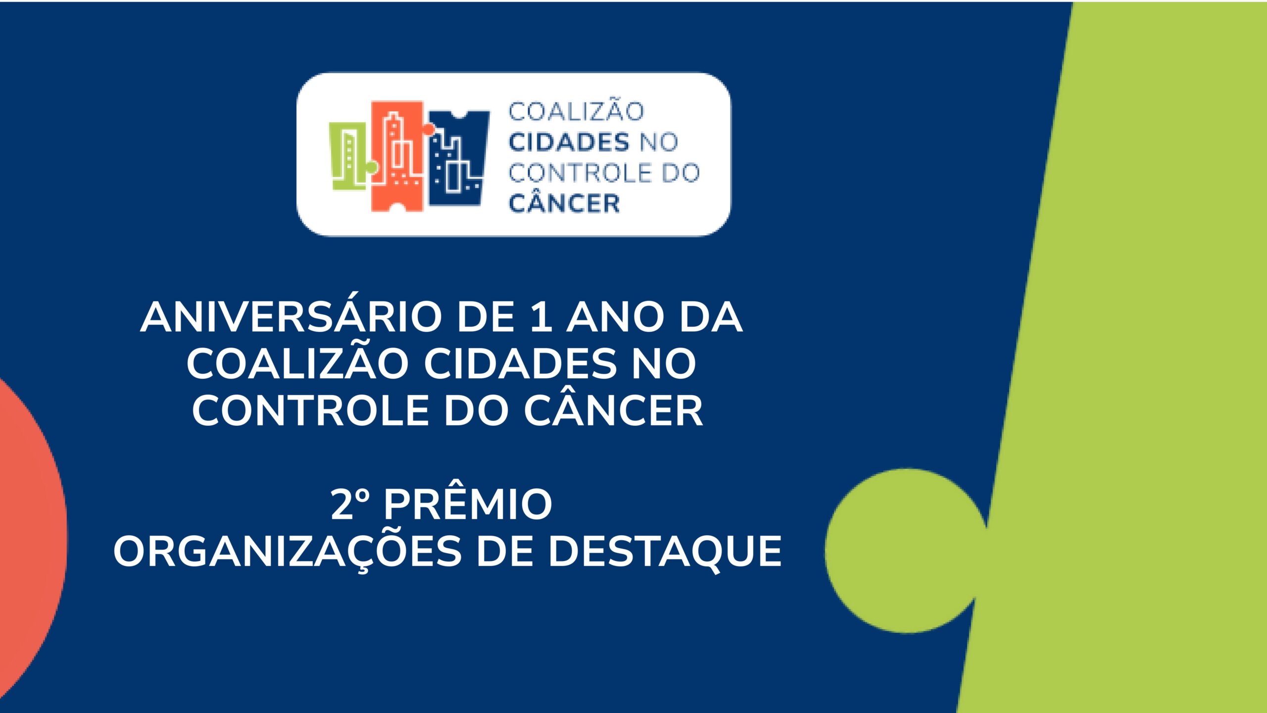 AMUCC em Premiação Nacional: O Impacto Visionário da Coalização Cidades Contra o Câncer
