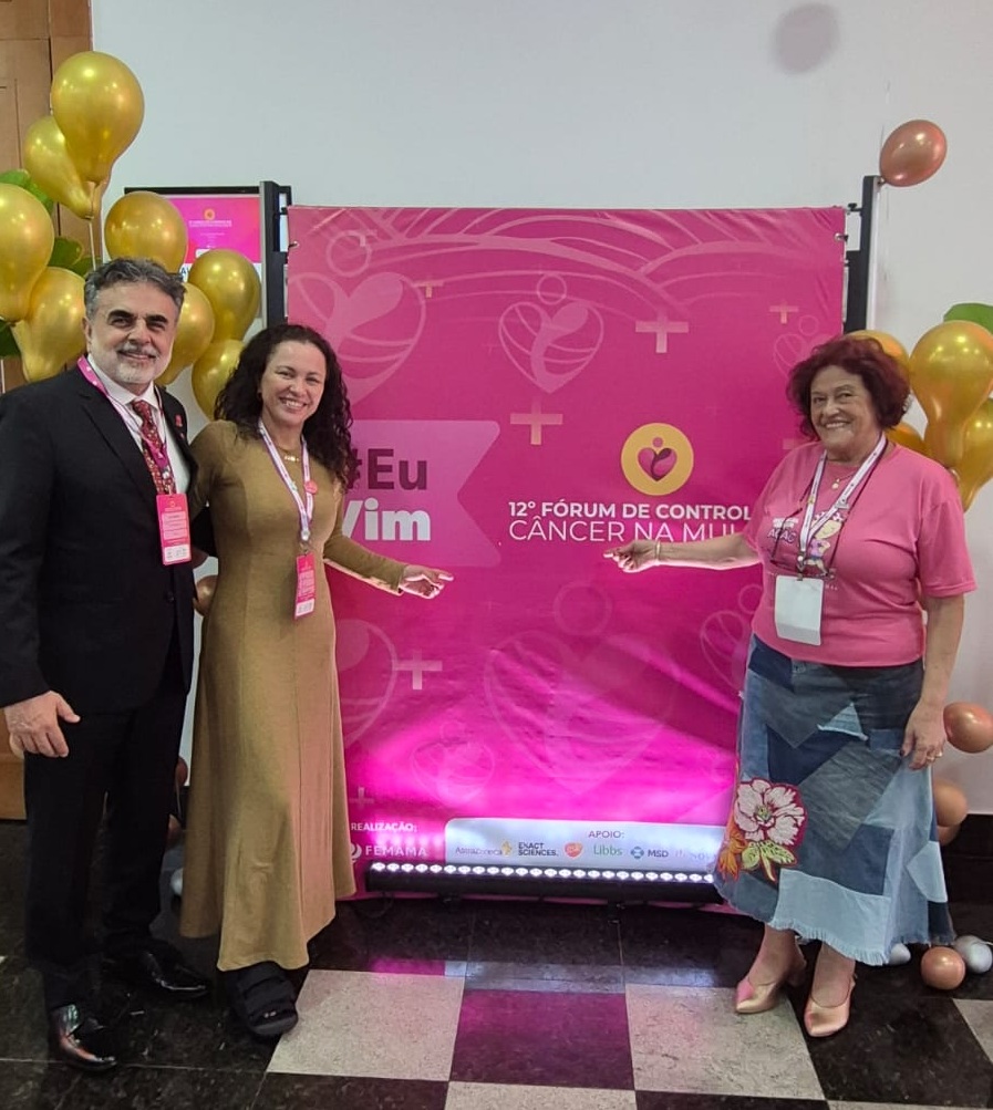AMUCC no Destaque Nacional: Diretoras Participam do 12º Fórum de Controle do Câncer na Mulher em São Paulo