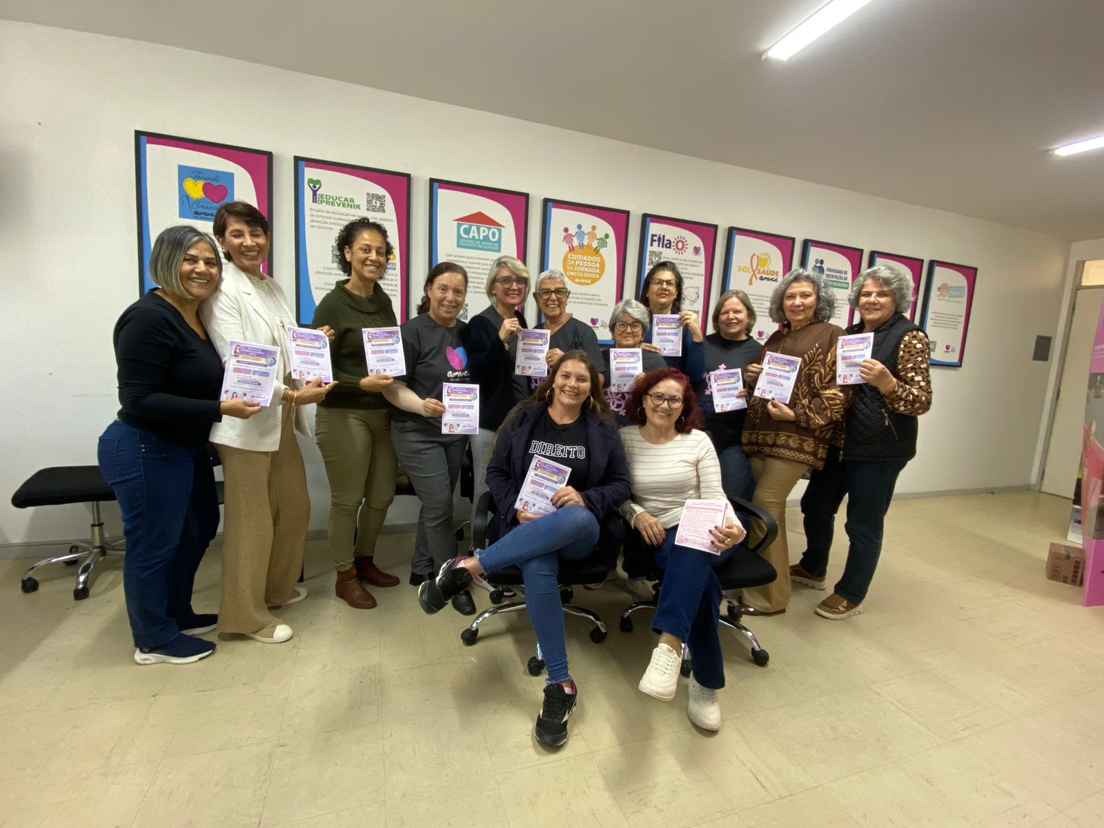 AMUCC e Universidade Estácio de Sá realizam encontro de conscientização sobre violência doméstica e apoio à mulher