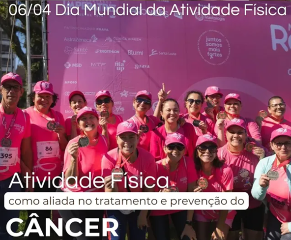 Dia da Atividade Física: AMUCC destaca o movimento como aliado essencial na prevenção e no tratamento do câncer
